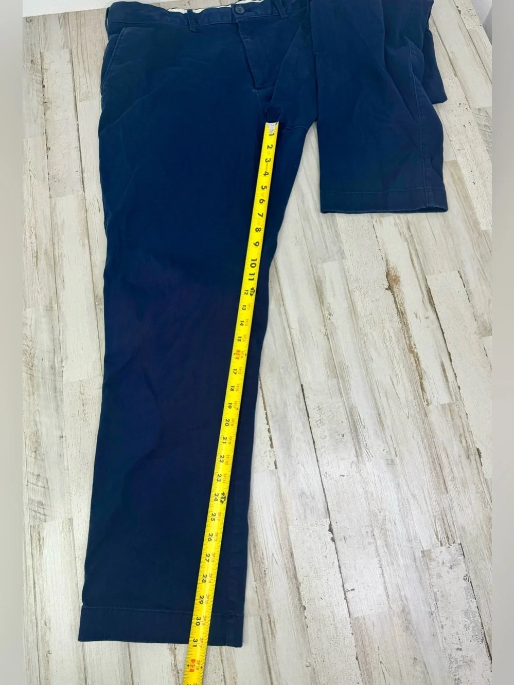 J.Crew Dress Pants Straight 38x31 Mens Blue Cotton Trousers